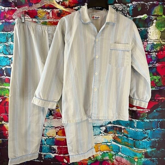 Vintage FWU Sheng to Fashion Japanese Pajama Set Size Large - Picture 1 of 5
